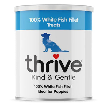 Thrive Kind & Gentle White Fish Treats for Dogs - 110g Tub