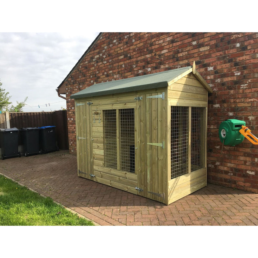 Winston Dog Kennel and Run - Fitted -12 sizes