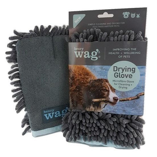 Henry Wag Microfibre Drying Glove for Pets - 40588