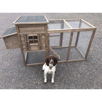 6' Starter Wooden Chicken Coop and Run up to 2-4 hens-ideas4petscouk