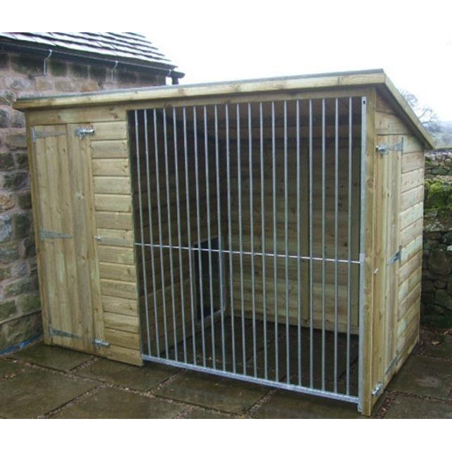Elite 10ft 6" x 4ft Dog Kennel - Fitted