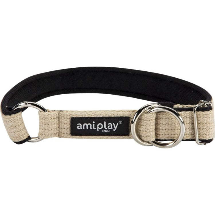 Ami Play Half Check Dog Collar - 7 colours