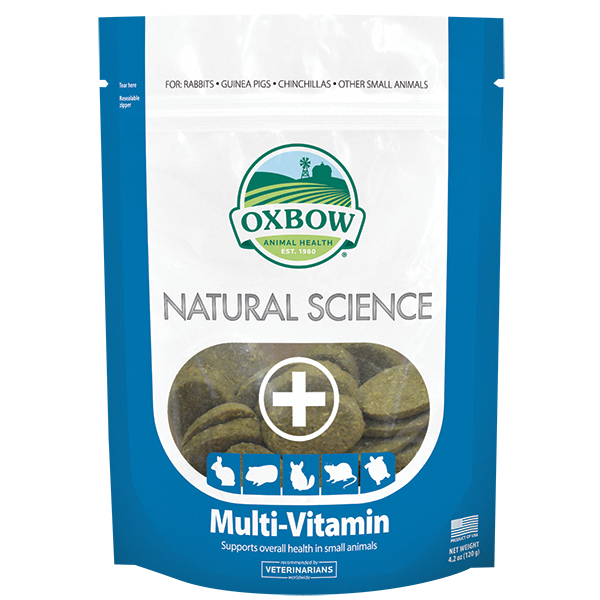 Oxbow Natural Science Multi-Vitamins 60 Tabs