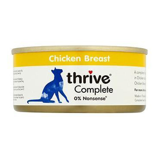 Thrive Complete Chicken Breast Cat Food 12 x  75g Tins