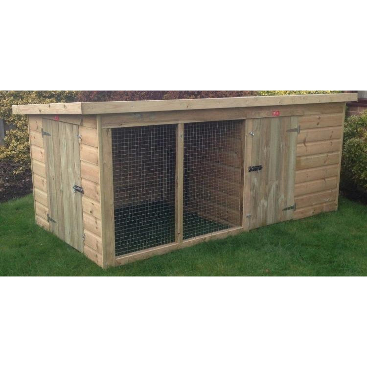 Bourne Tanalised Low Height Kennel