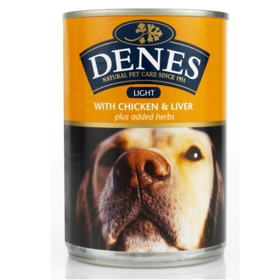 Denes Light Dog Food with Chicken and Liver 12 x 400g