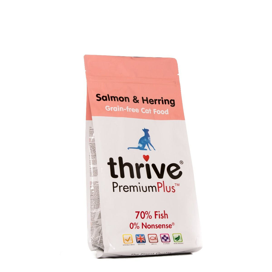 Thrive PremiumPlus Dry Cat Food Salmon & Herring 1.5kg - THDCBS