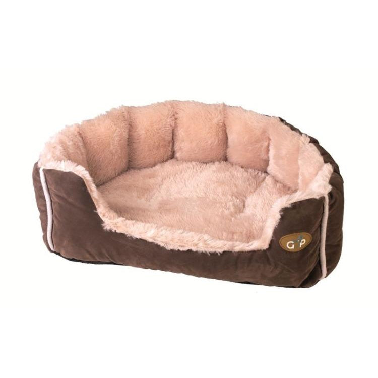 Gor Pets Nordic Snuggle Dog Bed - Brown