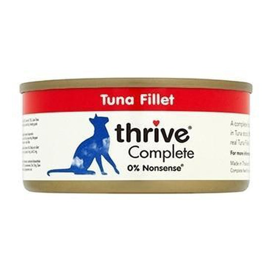 Thrive Complete Tuna Fillet Cat Food 12 x  75g Tins